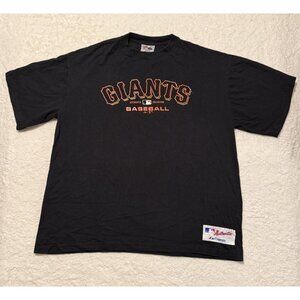 Majestic Authentic San Francisco Giants MLB Baseball T-Shirt Black Large
